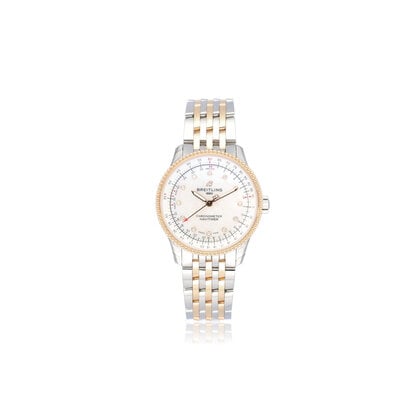 Navitimer Automatic 35 steel - rose gold MOP - pearl 2026 box + papers