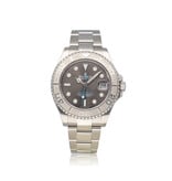 Rolex Yacht-master 37 - 2020 box + papers | steel - platinum slate / grey midsize