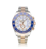 Rolex Yacht-Master II  44 NEW ROLEX SERVICE - 2021 B+P | steel - rose gold white Oyster