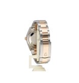 Rolex Datejust 36 NEW ROLEX SERVICE - 2021 B+P | steel - rose everose gold fluted black diamond