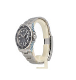 Rolex Submariner Date 40 NEW ROLEX SERVICE - 2013 B+P | steel black ceramic Oyster