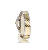 Rolex Datejust 36 NEW ROLEX SERVICE - 2018 B+P |gold steel diamond computer dial concealed Jubil