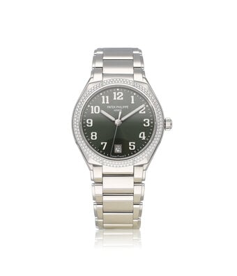 Patek Philippe Twenty-4  36 UNWORN 2026 B+P | steel olive green diamonds