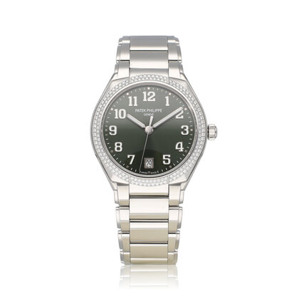 Twenty-4  36 UNWORN 2026 B+P | steel olive green diamonds