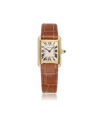 Cartier Tank Louis Cartier 22 - 2018 box + papers | 2442 - yellow gold roman SM
