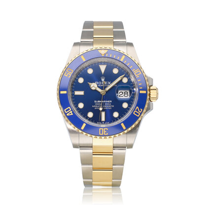 Submariner Date 41 - 2024 box + papers | steel -  yellow gold blue - bluesy sunburst Oyste