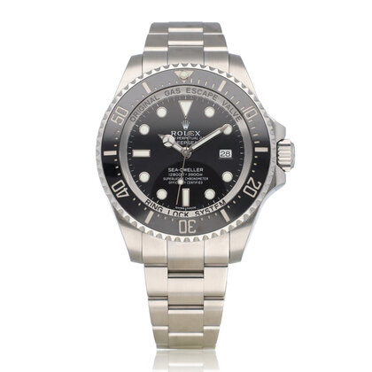 Sea-Dweller Deepsea  44 NEW ROLEX SERVICE  - 2018 B+P | steel black Oyster