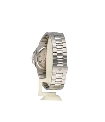 Patek Philippe Nautilus Moonphase Power Reserve 40 2012 B+P | steel blue