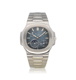 Patek Philippe Nautilus Moonphase Power Reserve 40 2012 B+P | steel blue