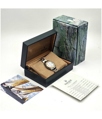 Rolex 35 35 35 - 1997 box - papers | steel yellow gold white  Oyster