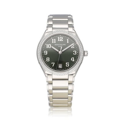 Twenty-4  36 UNWORN 2026 B+P | steel olive green diamonds