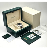 Rolex Oyster Perpetual 39 NEW ROLEX SERVICE - 2017 B+P | steel blue / green Oyster