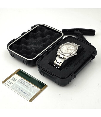 Rolex Datejust II 41 - 2015 + papieren | steel silver diamond Oyster