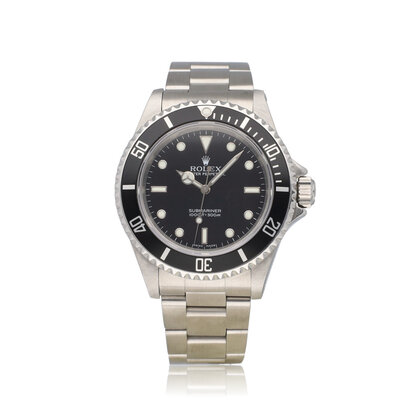Submariner No Date 40 NEW ROLEX SERVICE 2006 | steel black Oyster Z-Serial