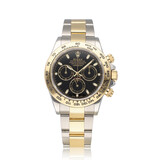 Rolex Cosmograph Daytona  40 NEW ROLEX SERVICE - 2018 box + papers | steel - yellow gold black O