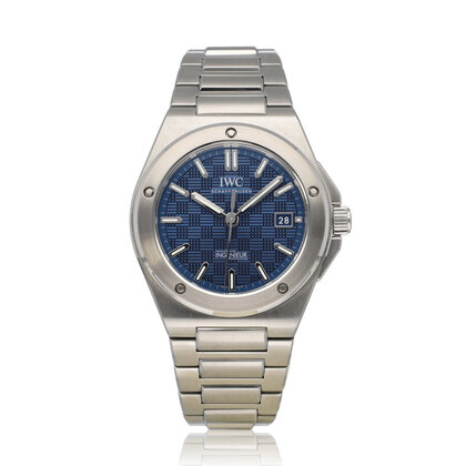 Ingenieur Automatic 40 STOCK - 2024 box + papers | steel blue
