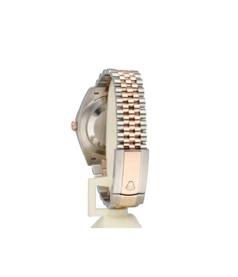 Rolex Datejust 41 NEW ROLEX SERVICE - 2017 box + papers | steel - rose gold sundust diamond Jubi