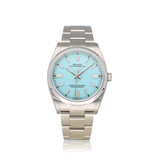 Rolex Oyster Perpetual 36 - 2025 box + papers steel tiffany domed Oyster