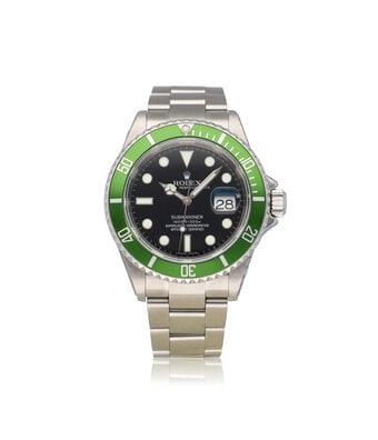 Rolex Submariner Date 40 Kermit - Green - Oyster - D-serial - 2005