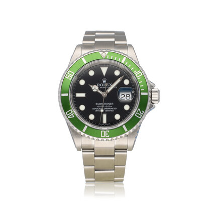 Submariner Date 40 Kermit - Green - Oyster - D-serial - 2005