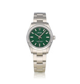 Rolex Oyster Perpetual 31 steel green Bulbasaur 2022 + papers