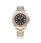 Rolex Yacht-master 37 steel - rose gold black medium 2022 box + papers