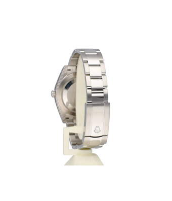 Rolex Datejust 41 steel white domed Oyster 2020 box + papers