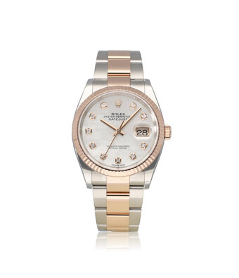 Rolex Datejust 36 MOP - 2022 B+P | steel - rose gold pearl diamond Oyster