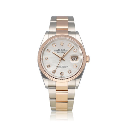Datejust 36 MOP - 2022 B+P | steel - rose gold pearl diamond Oyster