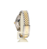 Rolex Datejust 41 NEW ROLEX SERVICE - 2020 B+P | steel - yellow gold black domed Jubilee