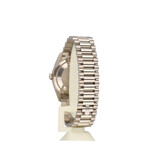 Rolex Day-Date 36 blue ombre / vignette diamond President 2025 box + papers