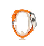 Panerai Luminor Base  - 2004 B+P | steel black orange rubber