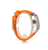 Panerai Luminor Base  - 2004 B+P | steel black orange rubber