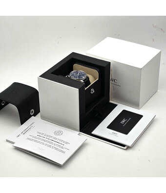 IWC Portugieser Automatic 42 NEW IWC STRAP - 2020 B+P | steel blue