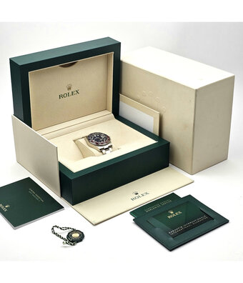 Rolex GMT-Master II 40 white gold blue 2022 box + papers