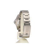 Rolex Air-king 40 NEW ROLEX SERVICE - 2024 + papers | steel black domed Oyster