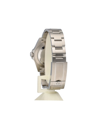 Rolex Air-king 40 NEW ROLEX SERVICE - 2024 + papers | steel black domed Oyster