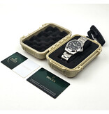 Rolex Air-king 40 NEW ROLEX SERVICE - 2024 + papers | steel black domed Oyster