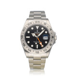 Rolex Explorer II  42 NEW ROLEX SERVICE - 2021 B+P | steel black orange