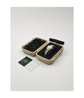 Rolex Lady-Datejust 26 NEW ROLEX SERVICE - 1999 | steel - gold rare white Onyx 6-9 diamond Jubil