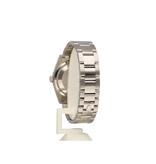Rolex Day-Date  NEW ROLEX SERVICE | white gold factory diamond silver Jubilee - Oyster + box