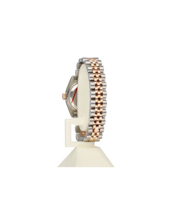 Rolex Lady-Datejust 26 NEW ROLEX SERVICE - 2013 + papers | steel - rose gold silver  diamond Jub