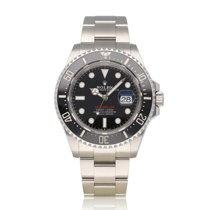 Sea-Dweller  43 NEW ROLEX SERVICE - 2023 B+P | steel red black ceramic