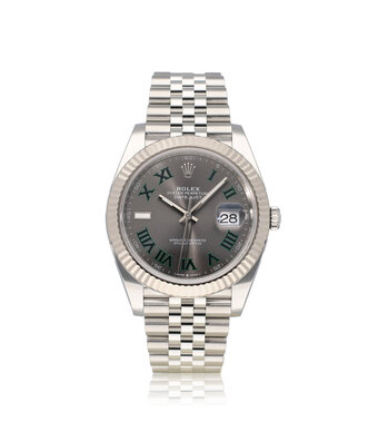 Rolex Datejust 41 -  2025 box + papers | steel - white gold Wimbledon Jubilee