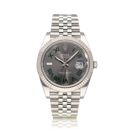 Datejust 41 -  2025 box + papers | steel - white gold Wimbledon Jubilee