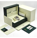 Rolex Datejust II 41 NEW ROLEX SERVICE - 2016 B+P | steel - gold black roman fluted Oyster