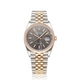 Rolex Datejust 36 steel gold Wimbledon grey / slate Jubilee 2021 B+P