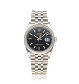 Rolex Datejust 36 - 2024 box + papers | steel - white gold black Jubilee