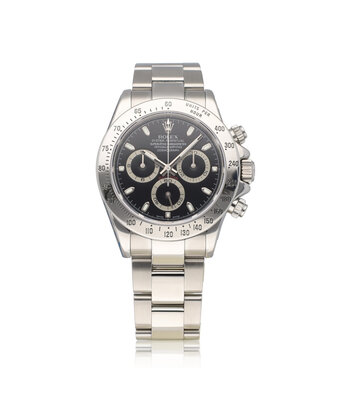 Rolex Cosmograph Daytona  40 NEW ROLEX SERVICE - 2008 box + papers | steel black