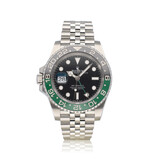 Rolex GMT-Master II 40 - 2024 box + papers | steel left - lefty - Sprite green Oyster